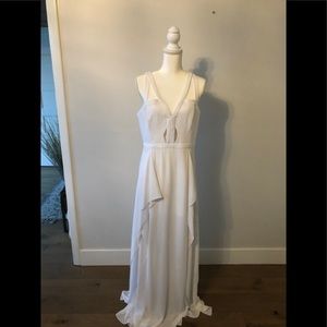 White BCBG MaxAzria “Juliana” dress, size 12